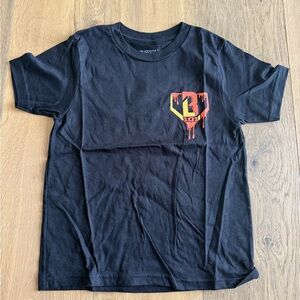 Baseball Lifestyle 101 - Ice Cream Tee - Tangerine - Size YS- NEW WITH TAGS